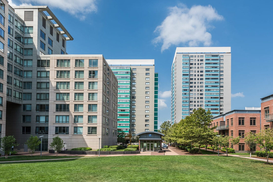 Landscaped grounds