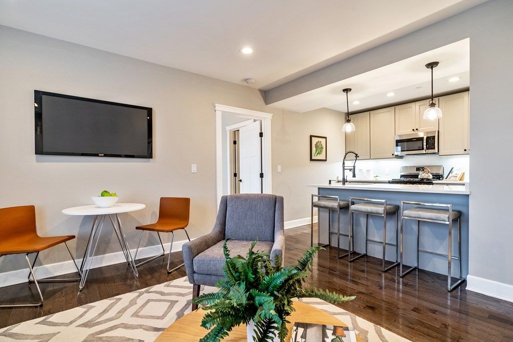 kitchen and sitting area 312 Spring