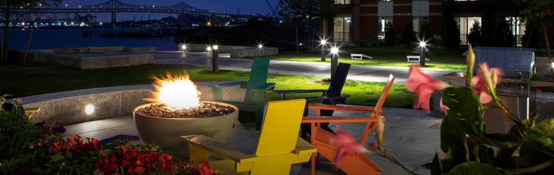 exterior of building/patio area at 126 Border Street