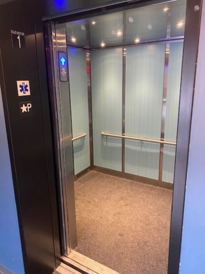 elevator access at 41 Saratoga Street
