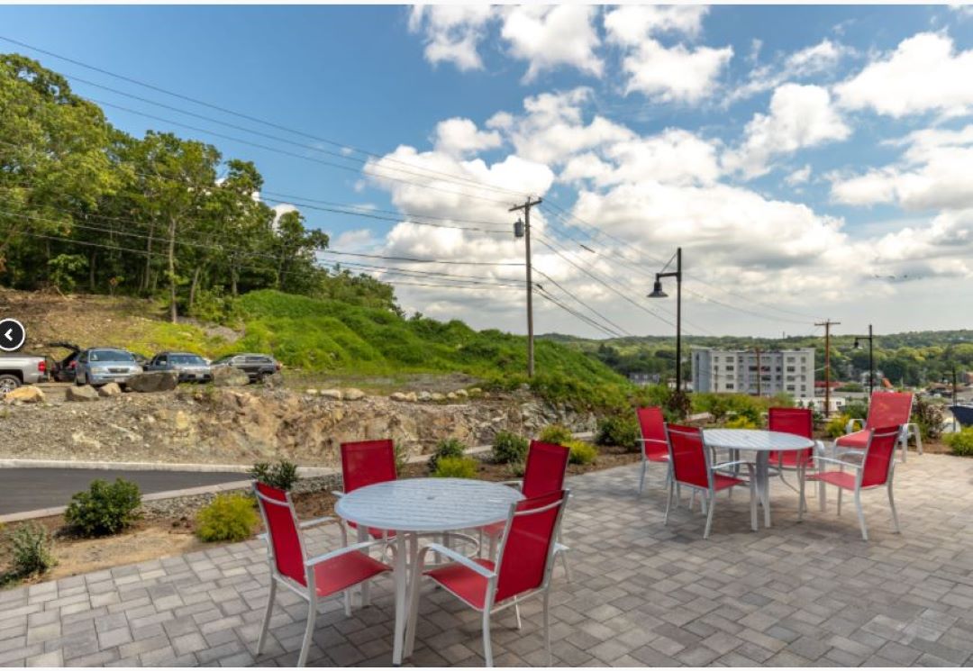 picture of outdoor patio area at 44 Collins Avenue