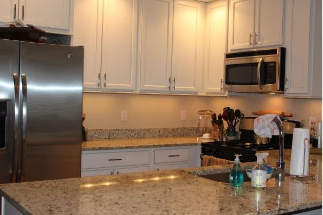 modern white kitchen at 150 Chestnut Hill Avenue,