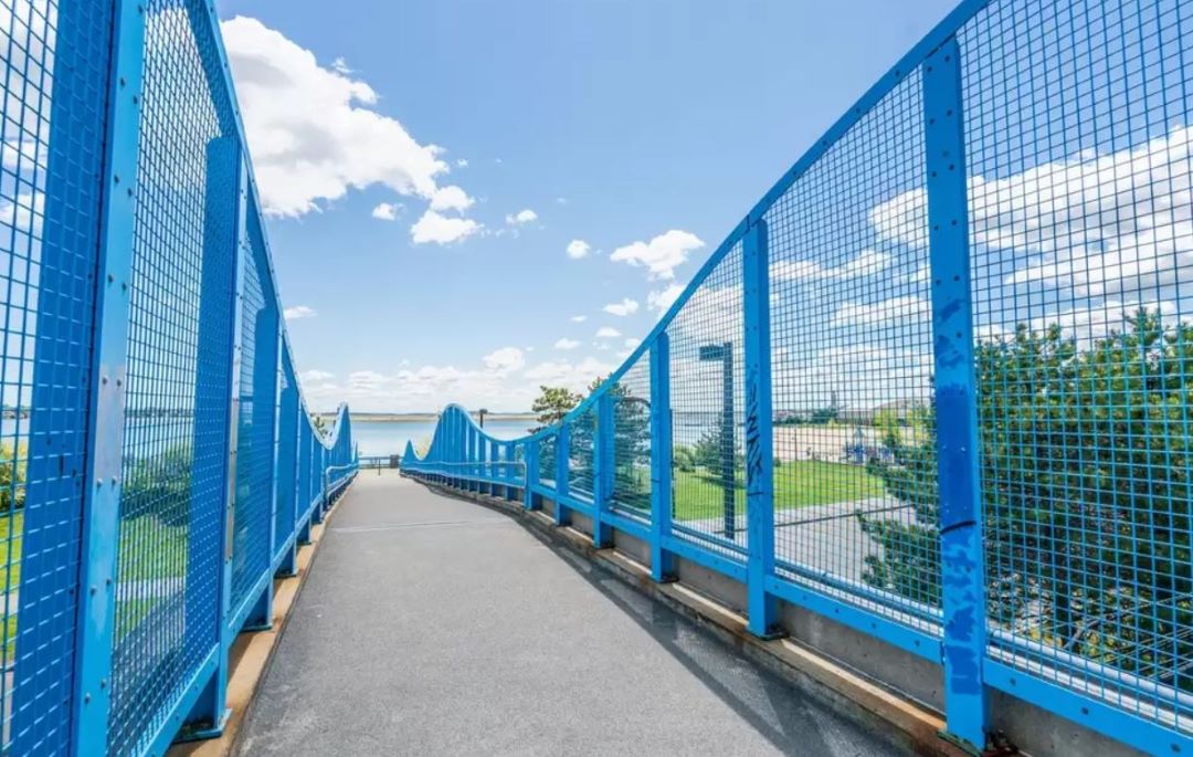 Bridge near the waterfront