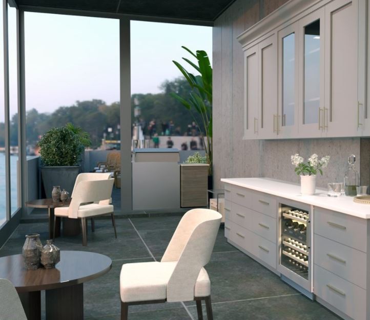 Great amenities for entertaining