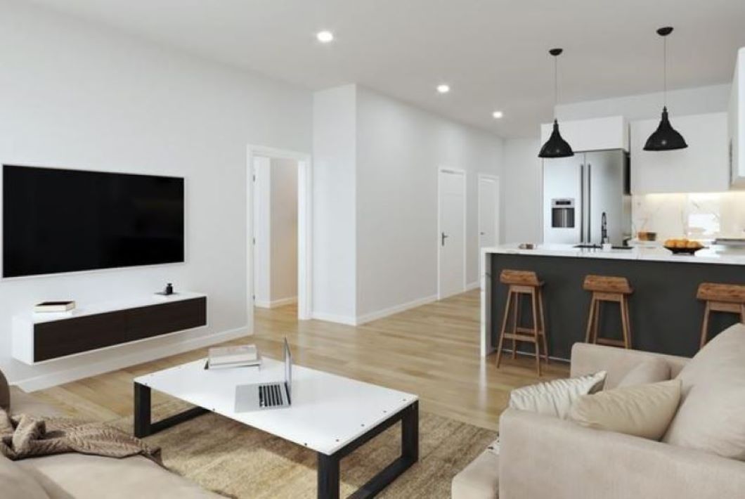 Living area with beautiful accents