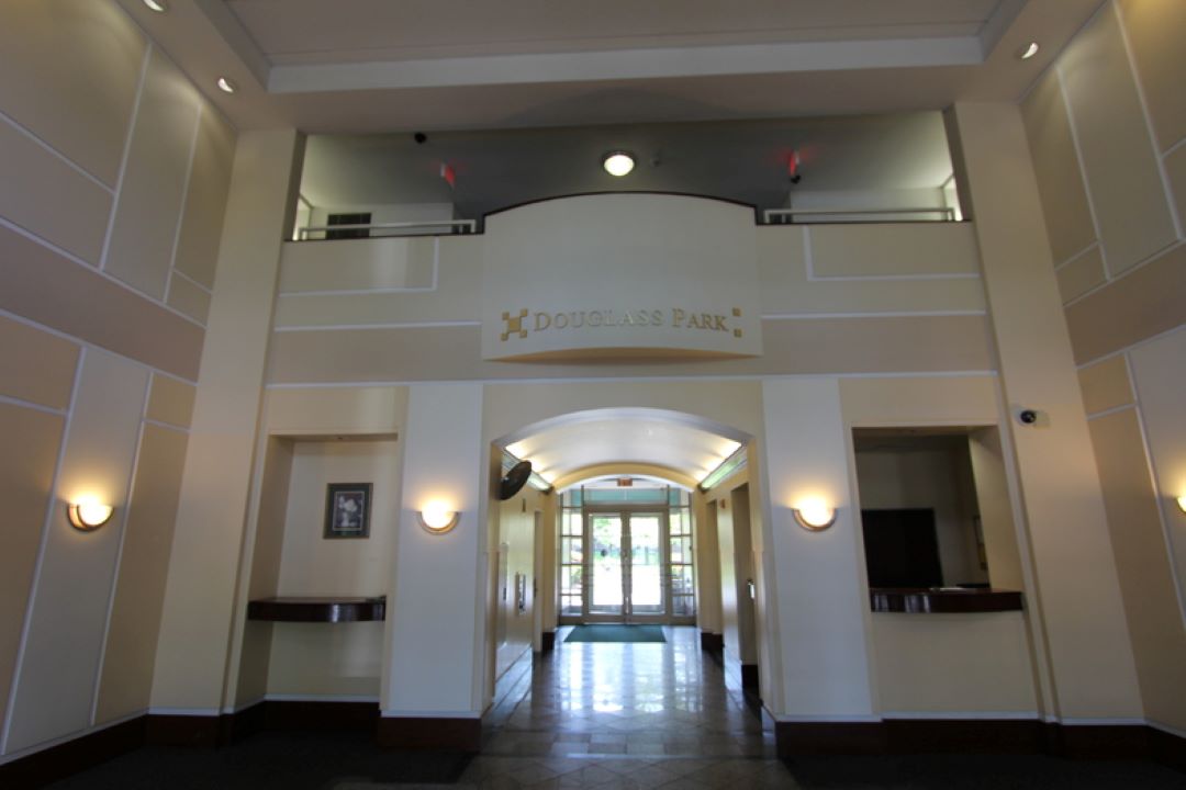 elegant lobby at 650 Columbus Avenue