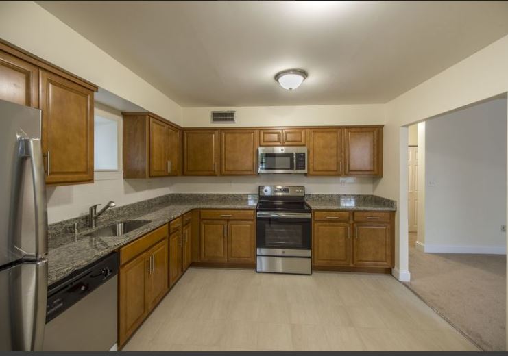 updated kitchen at 650 Columbus Avenue