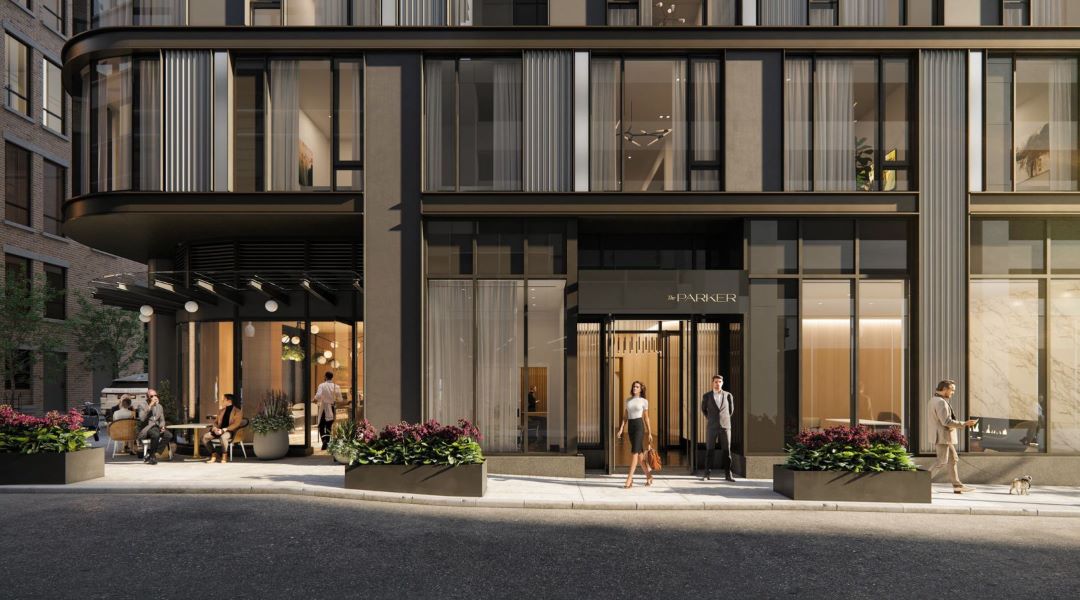Exterior view of The Parker