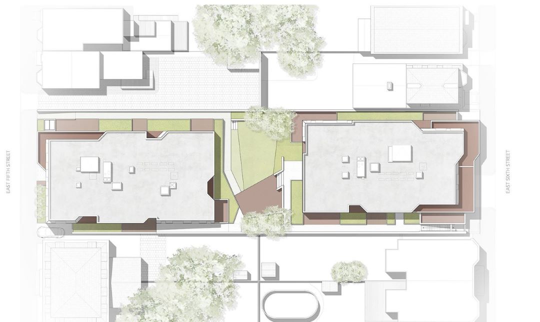 Plan of Neighborhood rendering