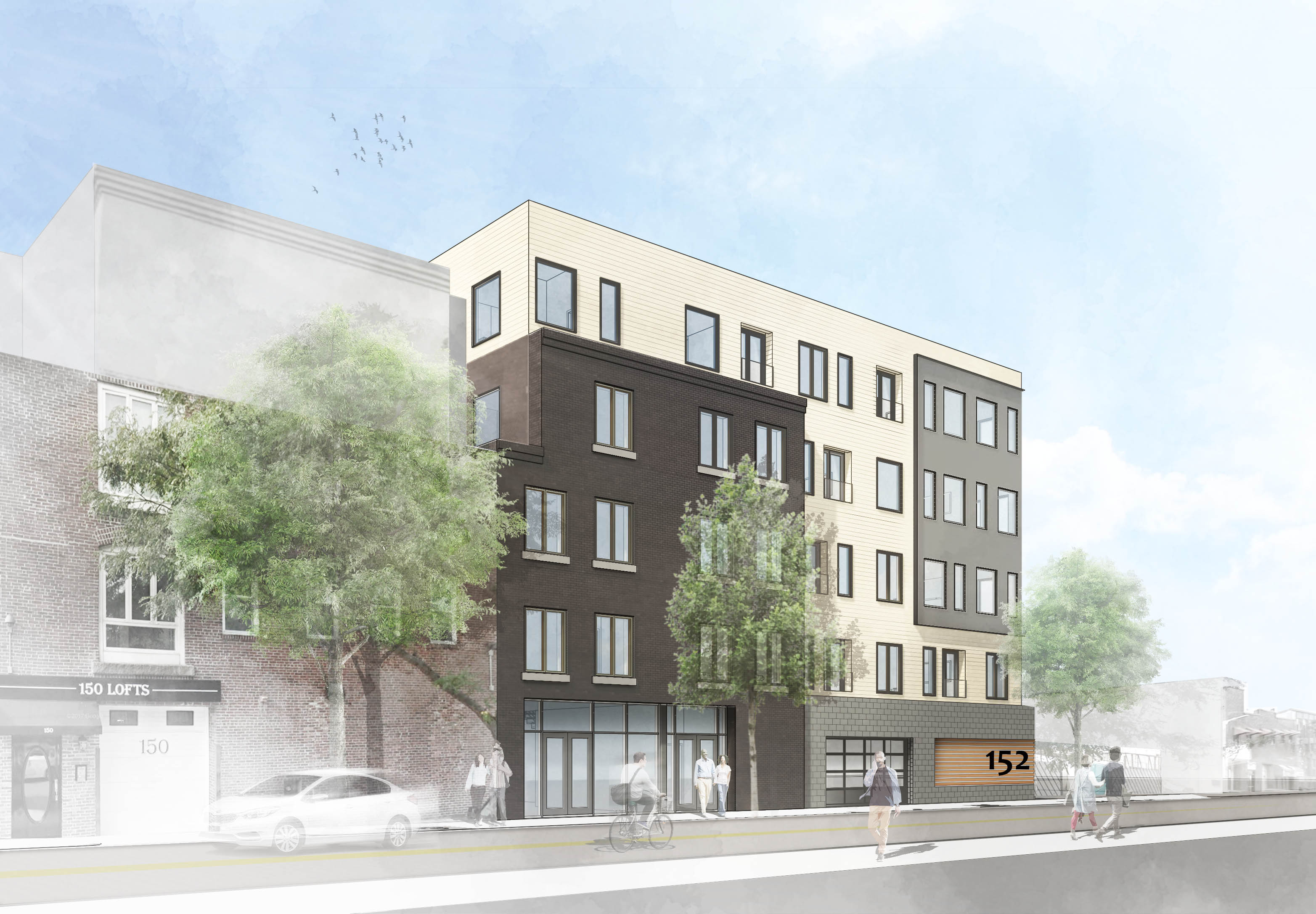 Exterior Rendering of 152