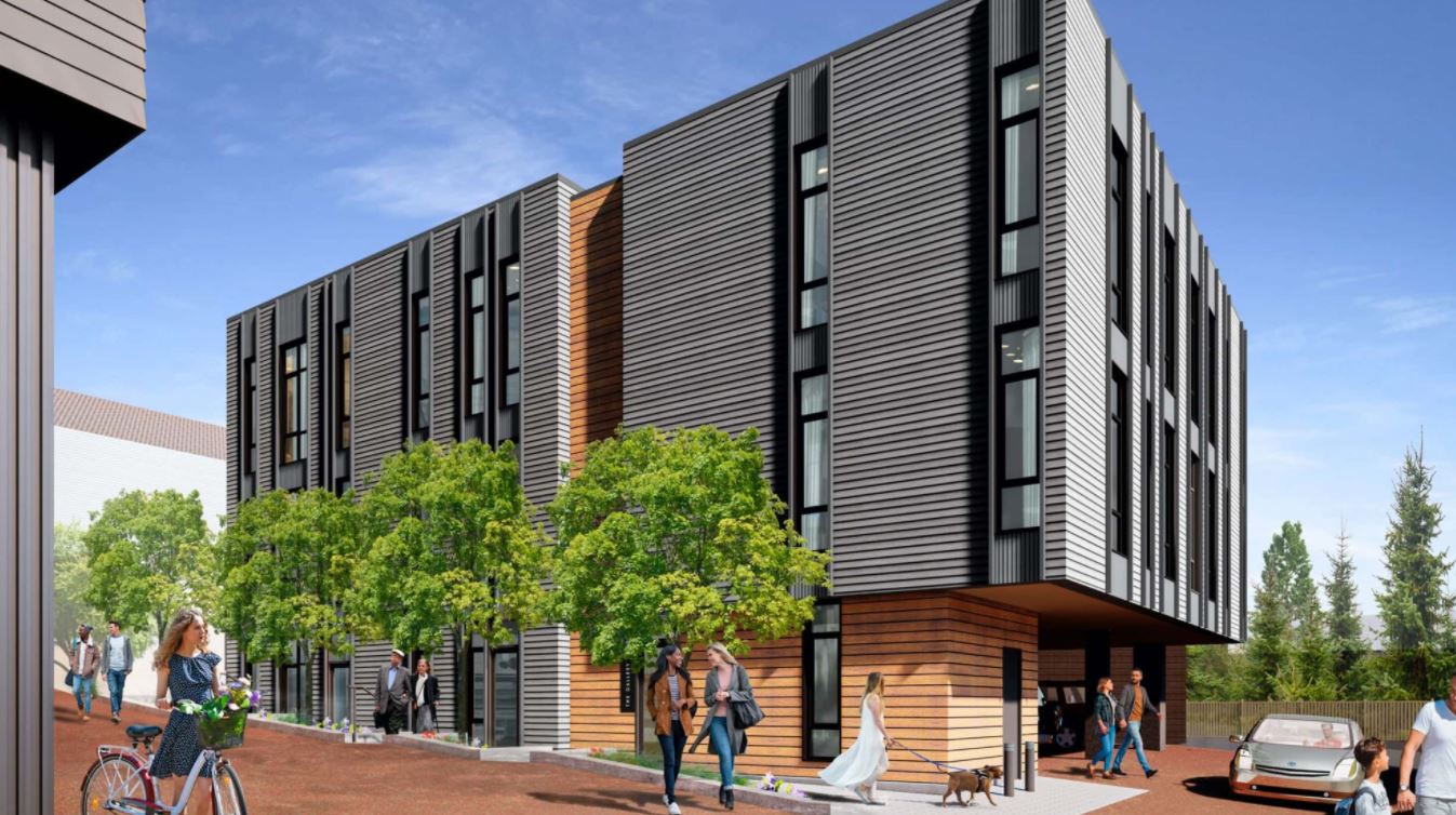 Exterior of Building for 2 Sinclair