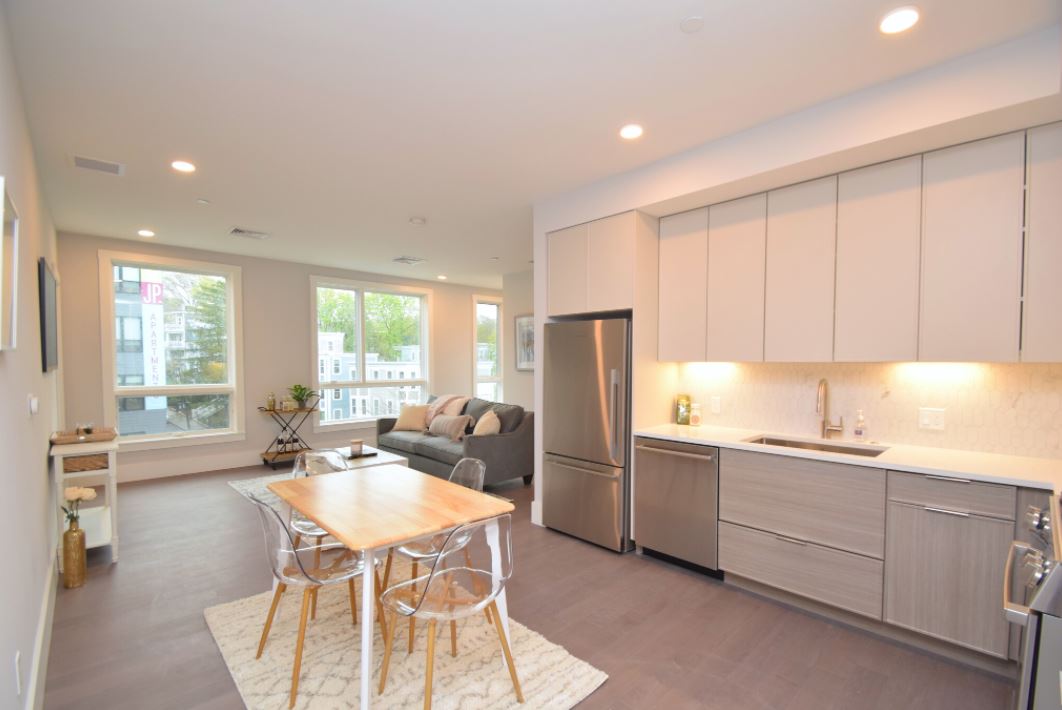 Modern and bright kitchen