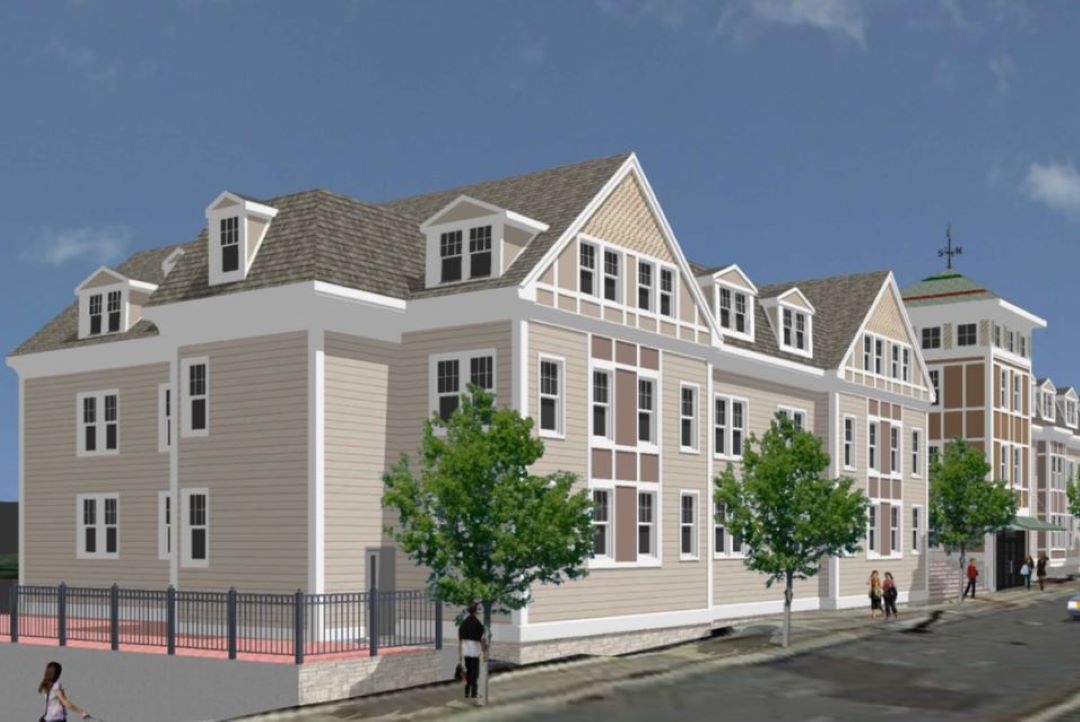 Exterior Rendering of Building