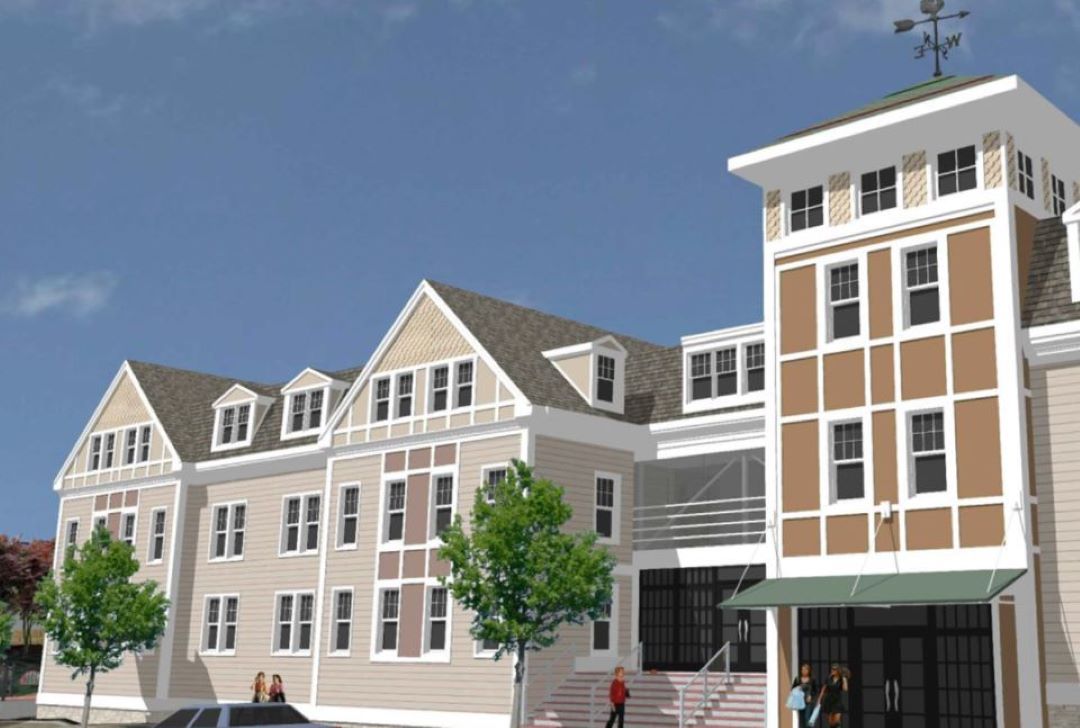 Exterior Rendering of Building