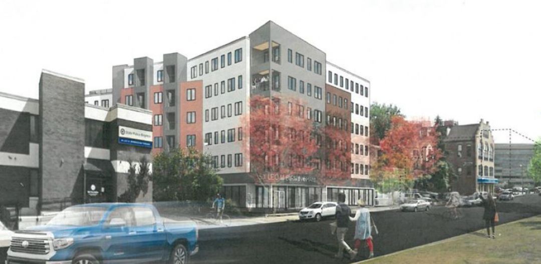 Exterior Rendering of Building