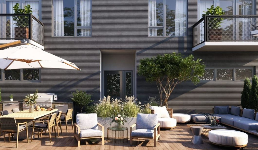 Roof Deck great for entertaining