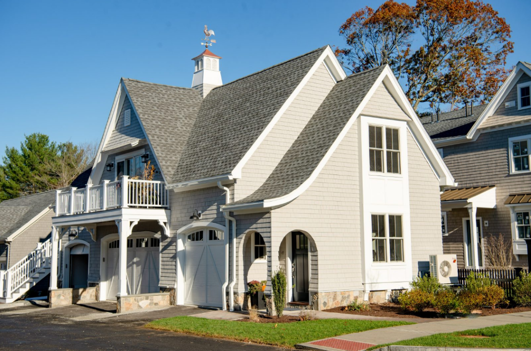 Exterior of condominium