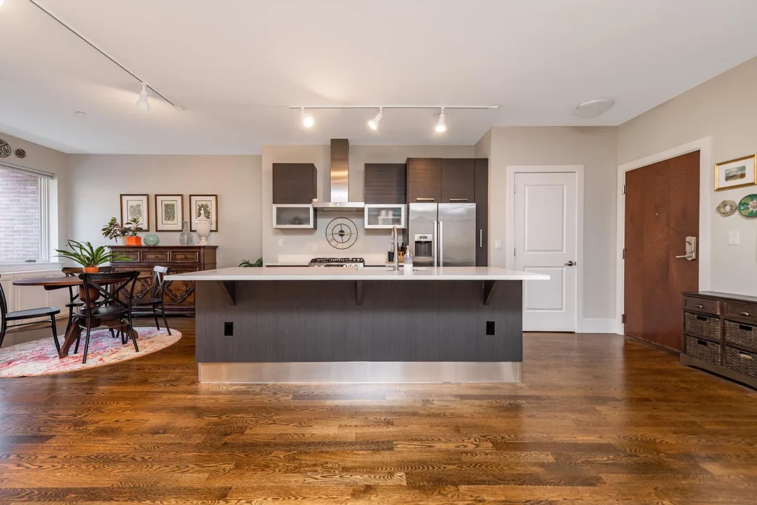 Open floor kitchen plan