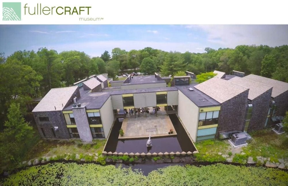 Exterior of Fuller Craft Museum in Brockton
