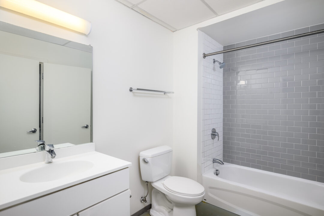 Bathroom at Cable Mills