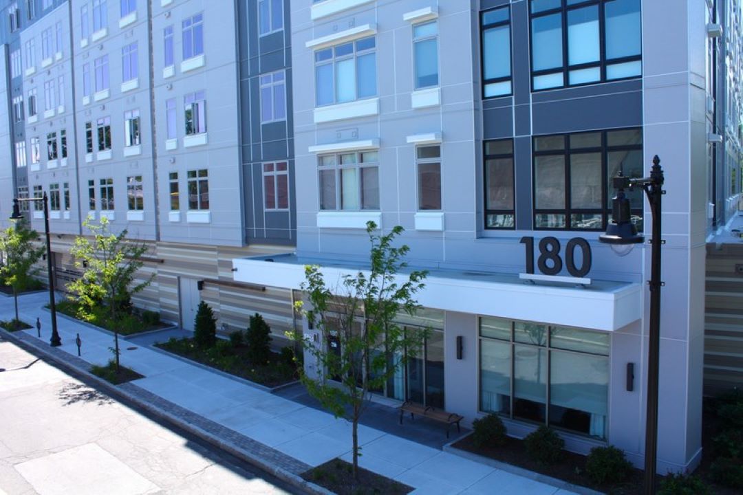 multi story apartment style building