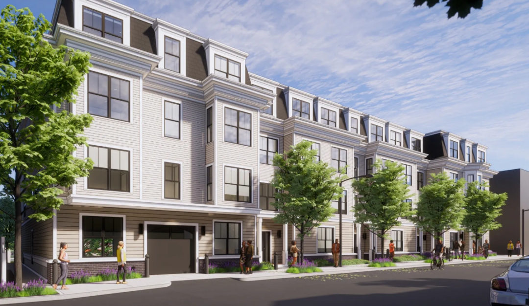 Exterior side shot of 765 E Third