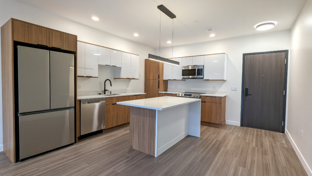 Kitchen at Vavel Apartments in Salem