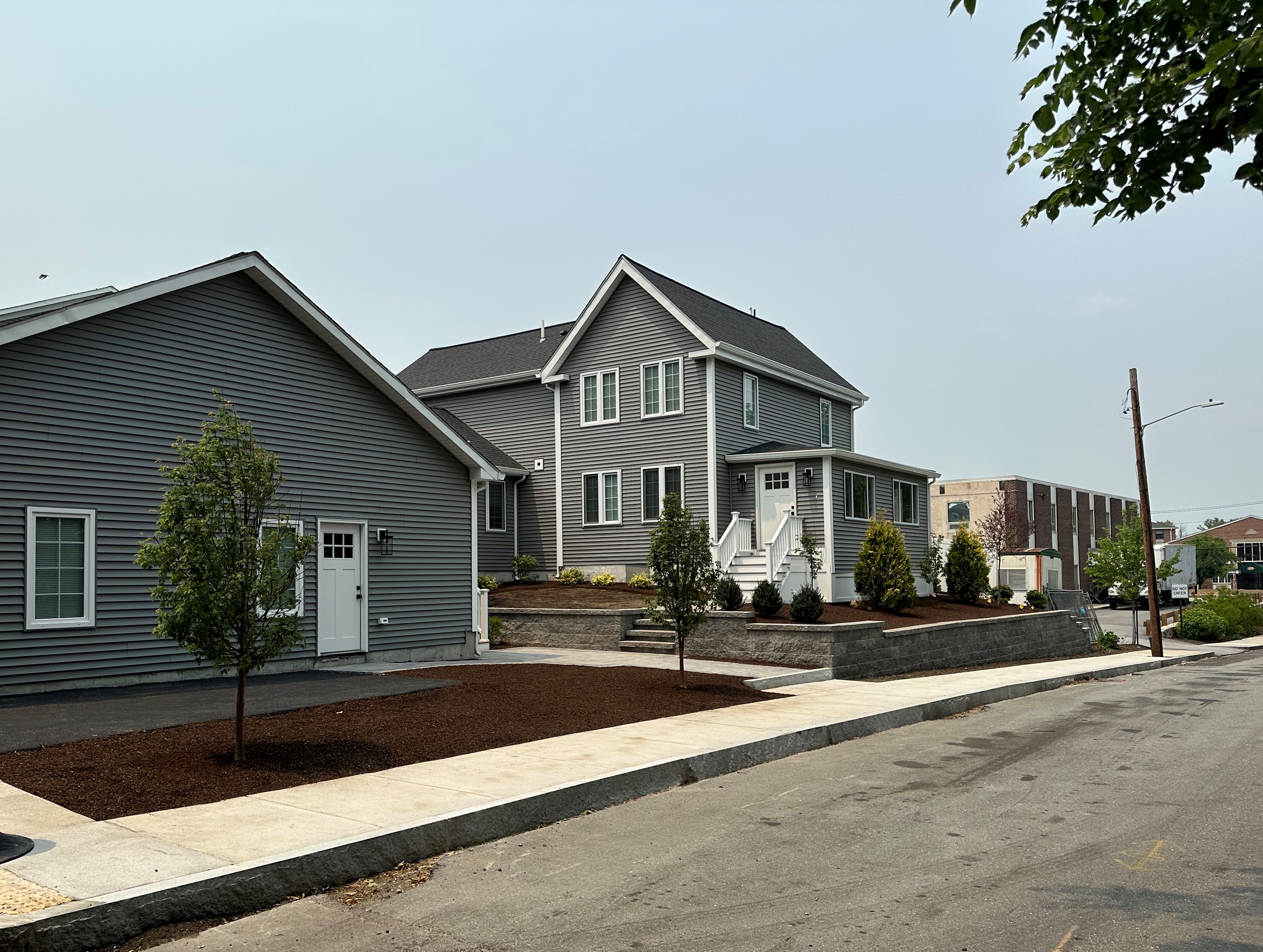 Exterior shot of Cedar Place in Wellesley