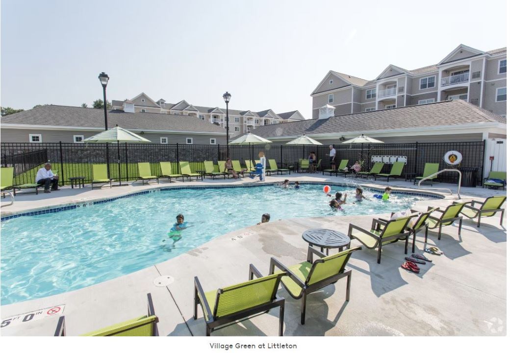 Big, Beautiful pool surrounded by outdoor deck/patio space