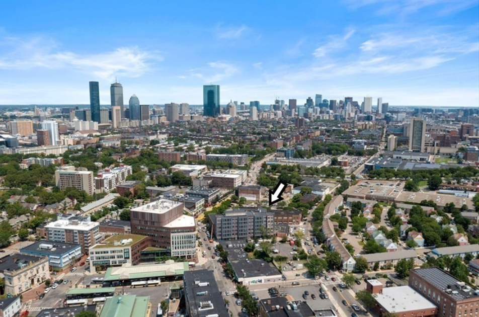 Bird's Eye View of Boston