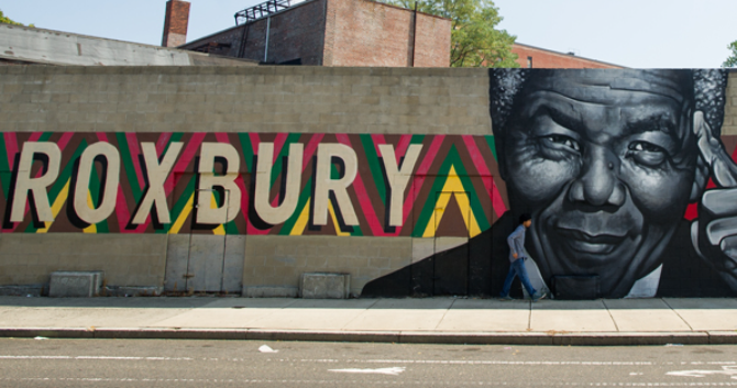 Roxbury mural art