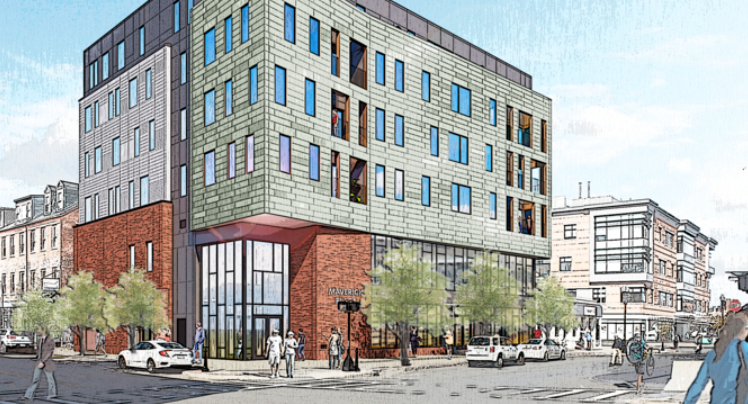 Rendering of 2-10 Maverick Square in East Boston