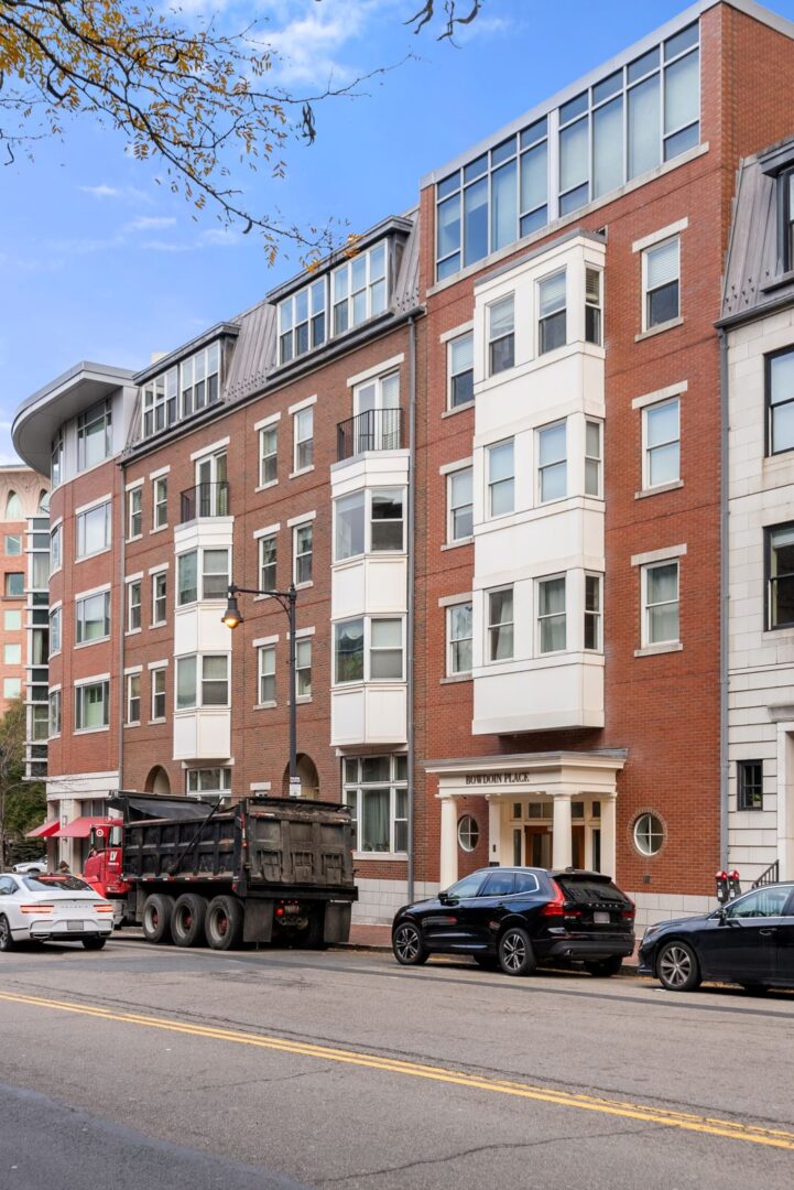 exterior condo style building at 10 Bowdoin St.