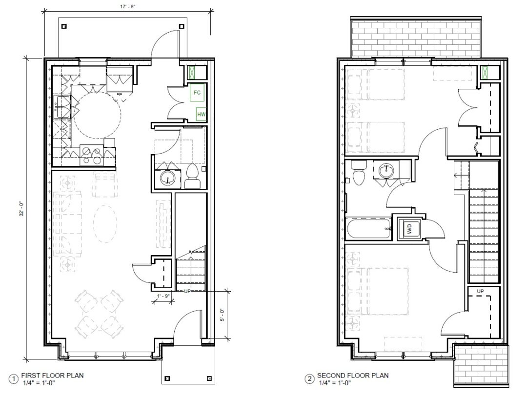 68 Church Green floor plans