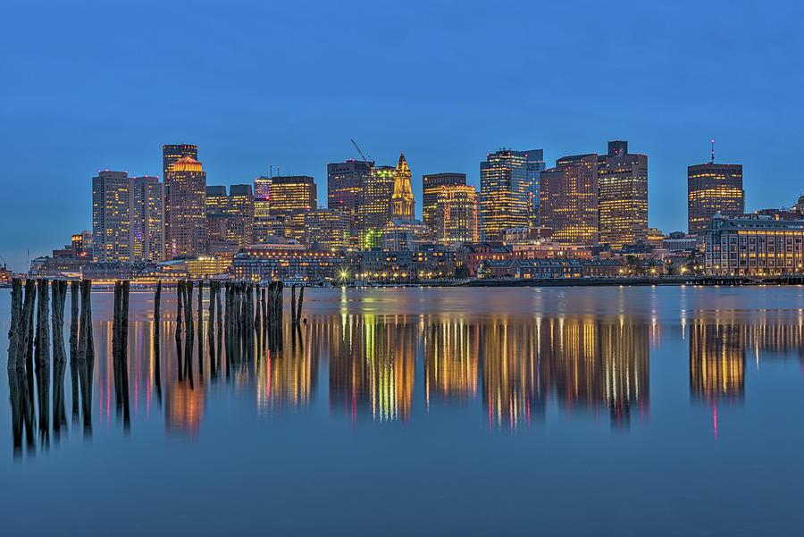 Waterfront view of Boston