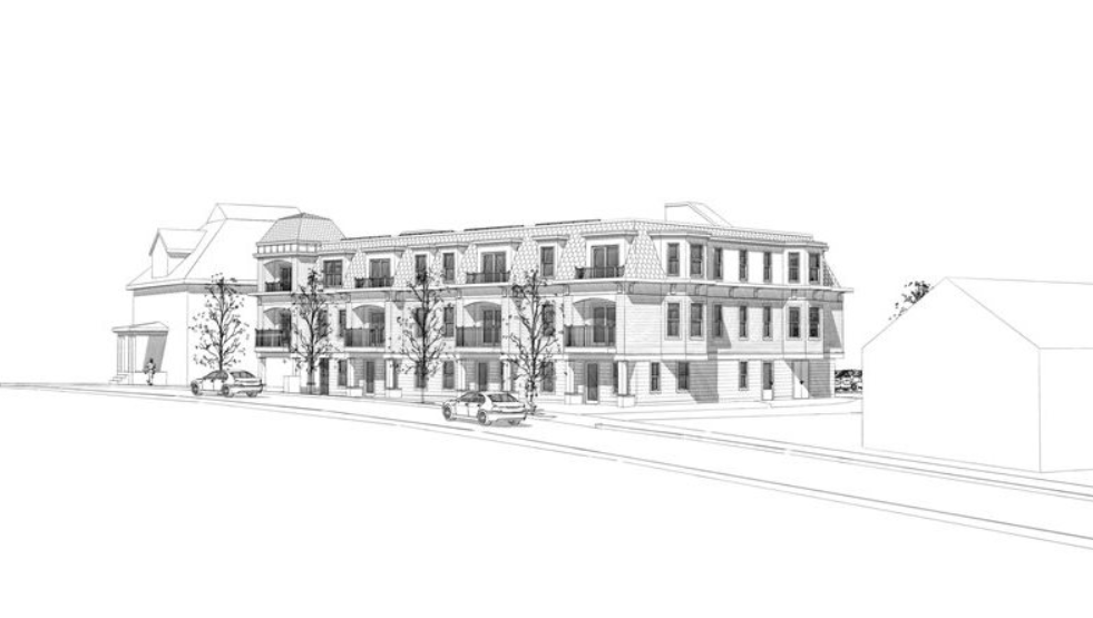 Sketch of 69 Bailey in Dorchester