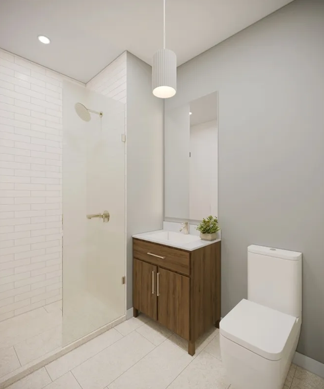 Bathroom of 281 Franklin Street in Downtown