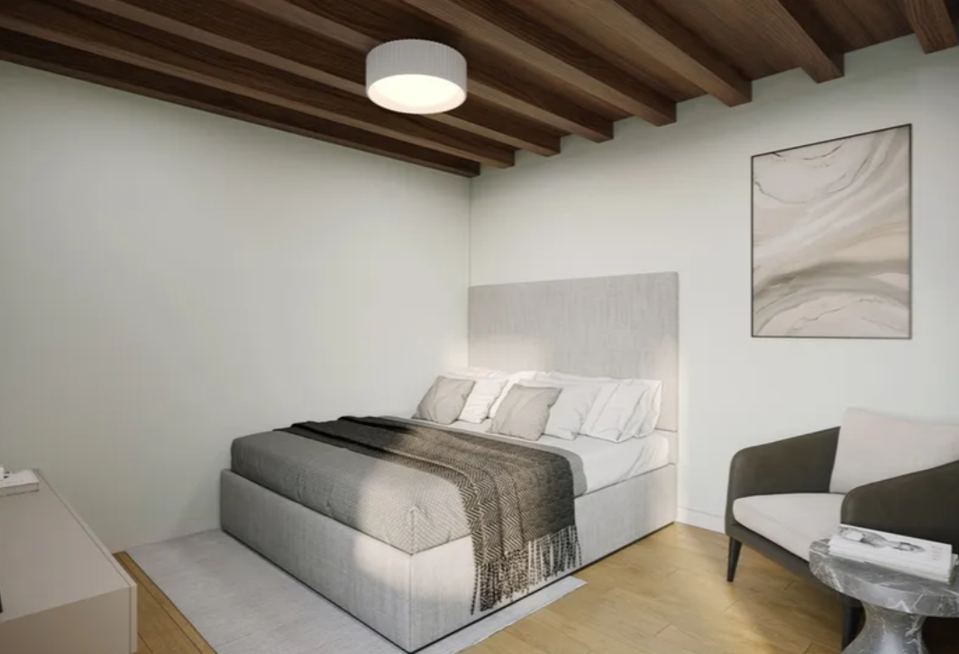Bedroom of 281 Franklin Street in Downtown