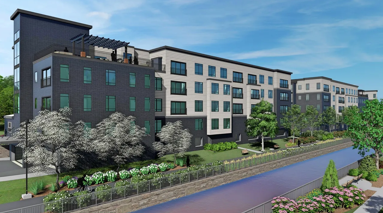 Exterior of Grove Street Landing in Salem