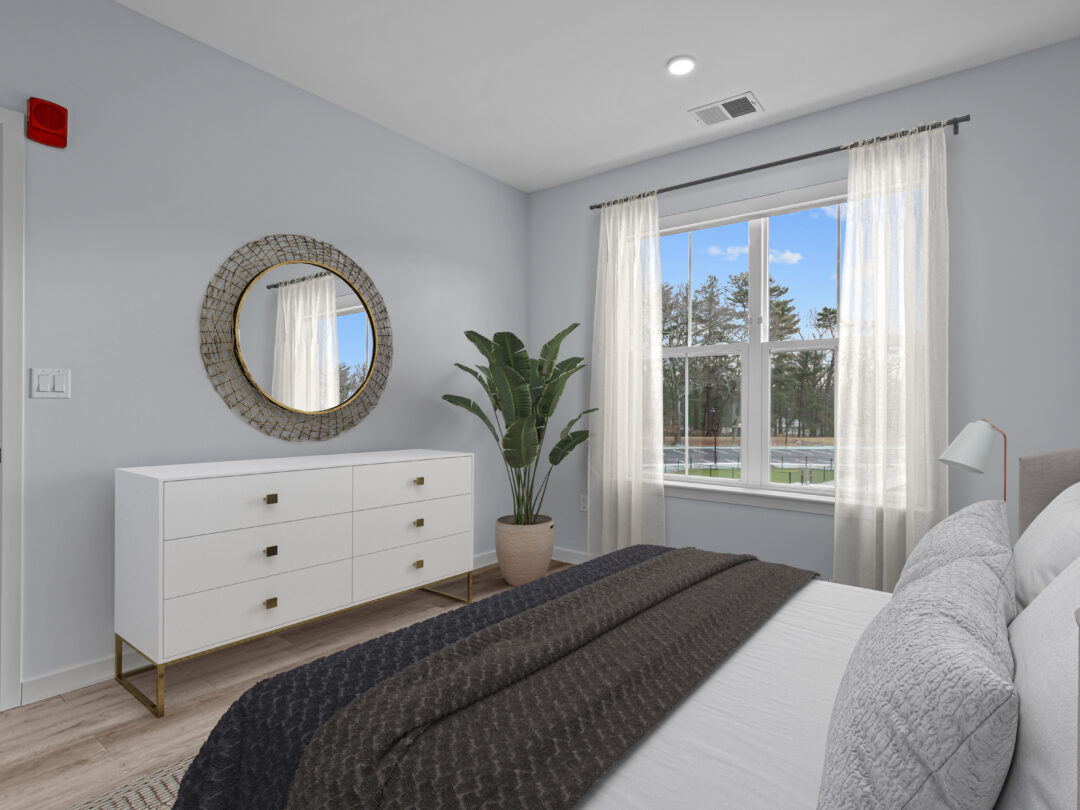 Bedroom of Fox Howe in Framingham