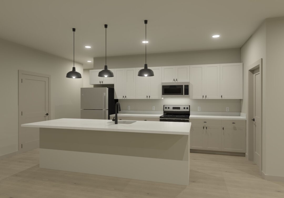 Kitchen of Majestic Mill Brook in Arlington