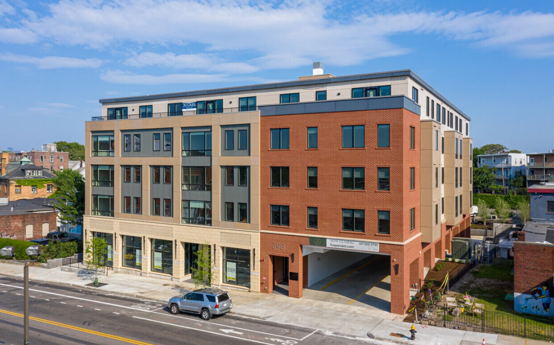 Exterior of Peridot in Allston