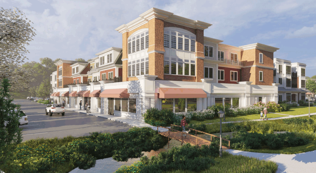 Side rendering of The Block at 22 Everett in Westwood