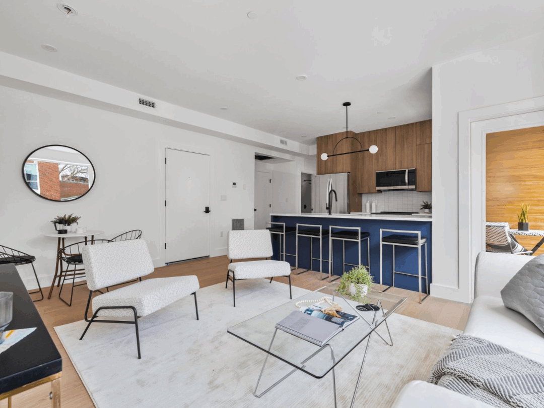 Model unit look of The Parkline in Jamaica Plain