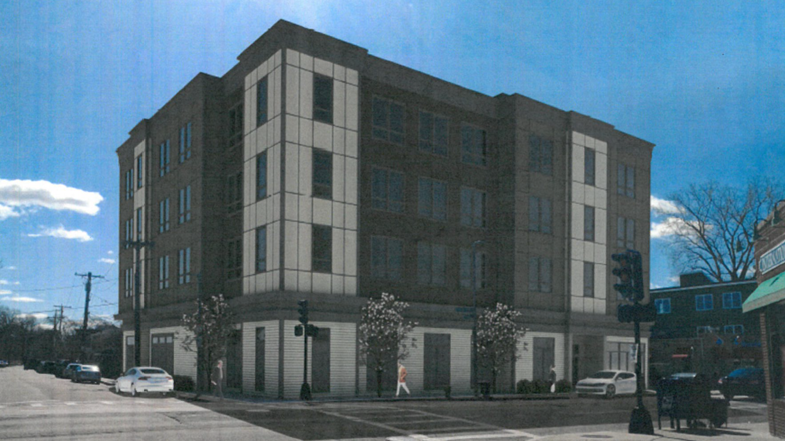 Exterior of The Roslin in Roslindale