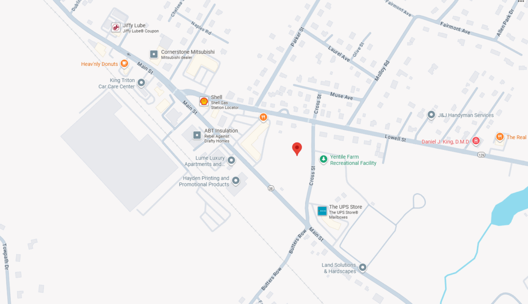 Google Maps view of Baldwin Crossing in Wilmington