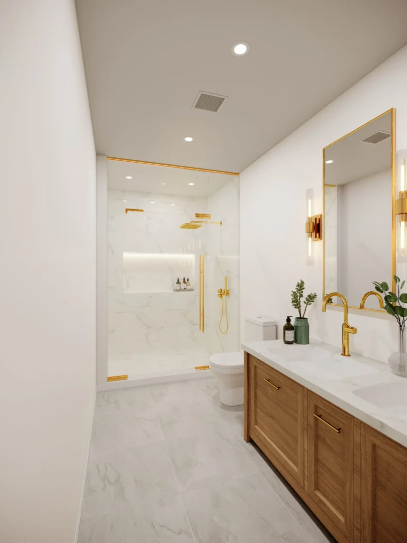 Bathroom of 125 Addison in East Boston