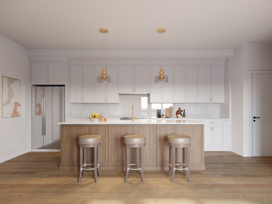 Kitchen of 125 Addison in East Boston