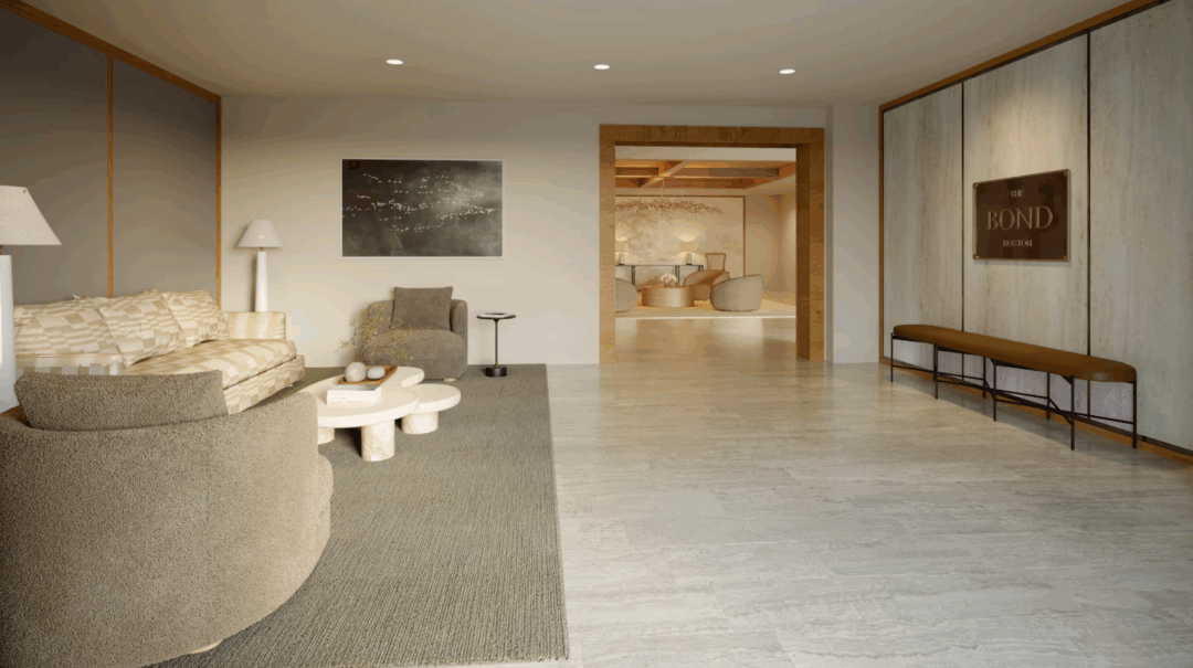 Lobby of The Bond in Brighton