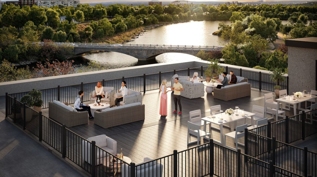 Roofdeck of The Bond in Brighton